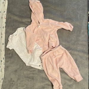 3 piece girls 6 month outfit